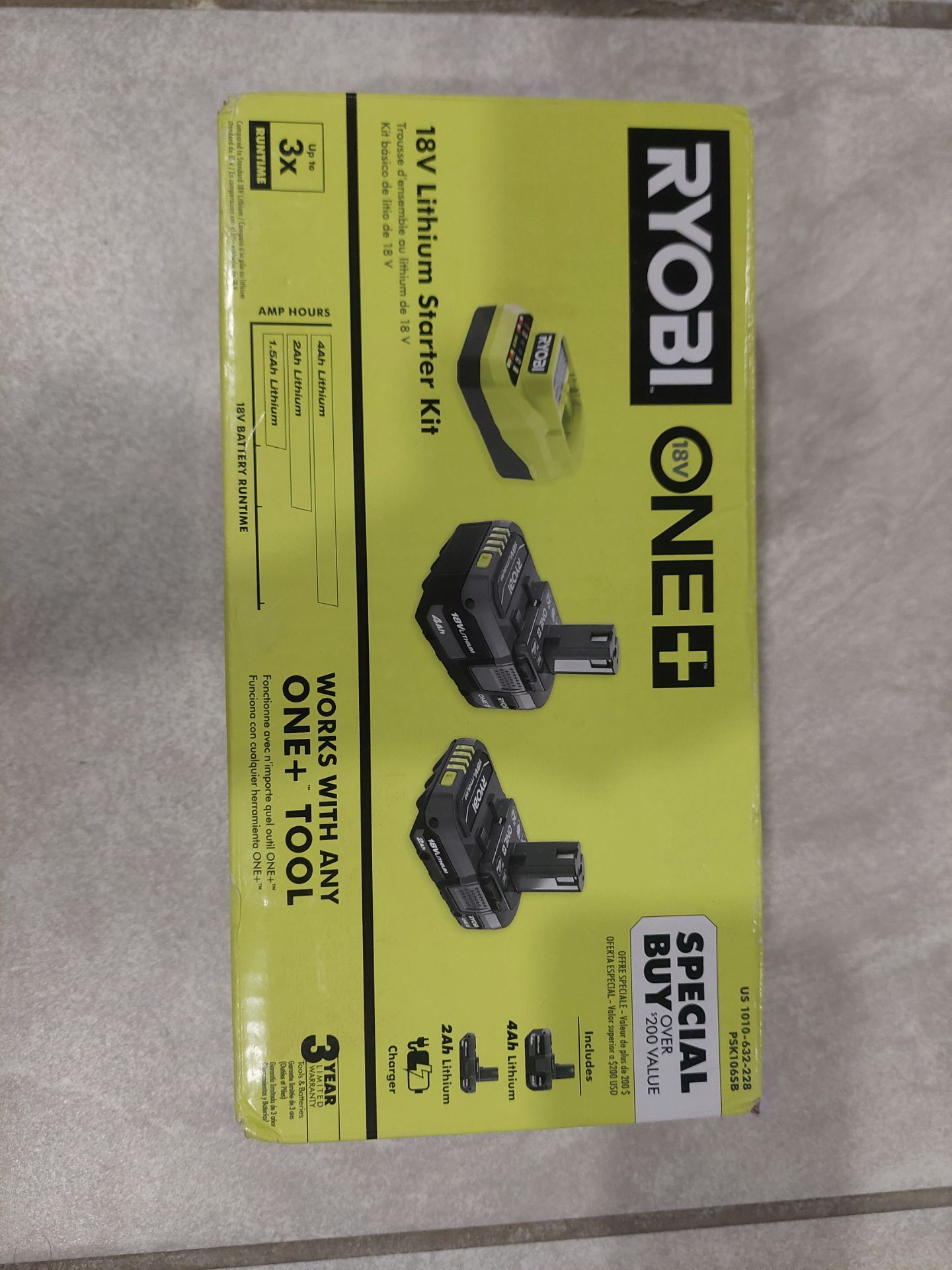 Ryobi start kit