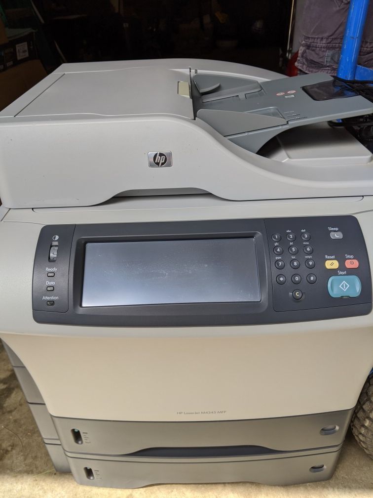 HP LaserJet M4345 MFP multifunction printer