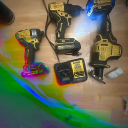 Bundles Of Dewalt 20v Brushless Cordless Power Tools 