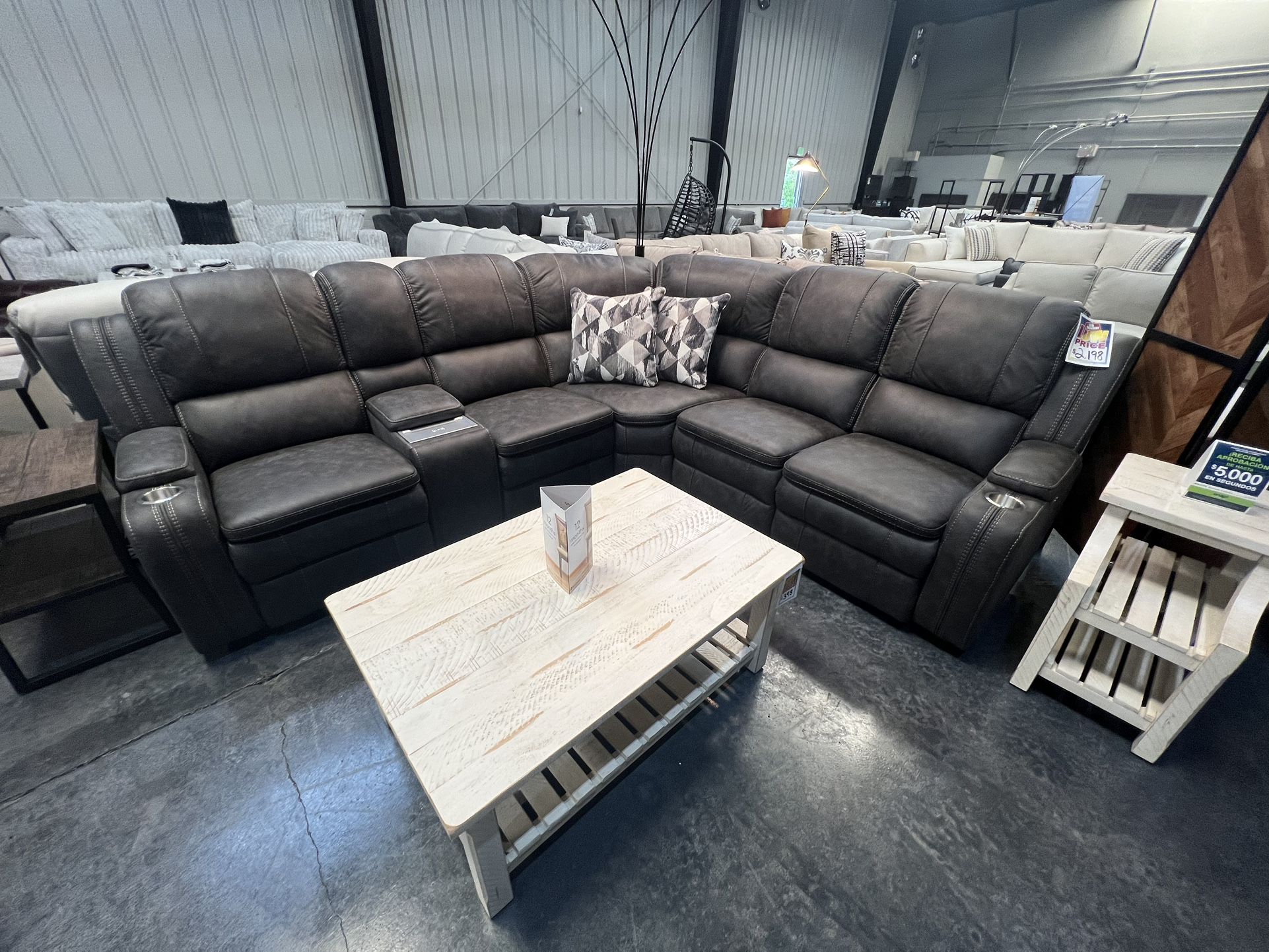 Power Reclining Sectional