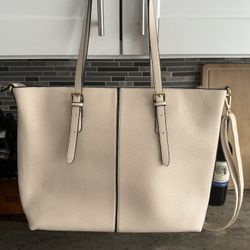 Leather Lap Top Tote Bag New