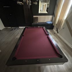 Semi New Pool Table For Sale 