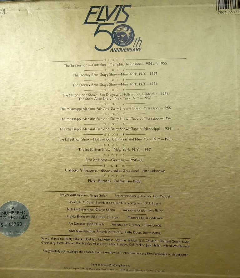 Elvis Presley 50th Anniversary Album