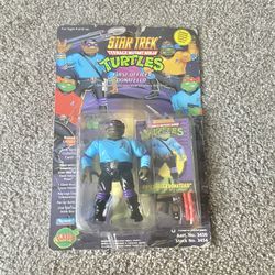 TMNT Teenage Mutant Ninja Turtles Star Trek First Officer Donatello Vtg 1994 NIB