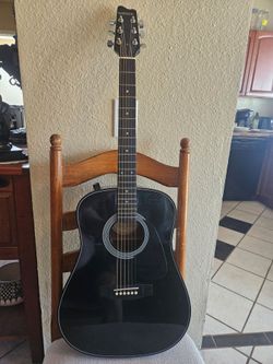 Samick Acoustic/Electric Guitar with Gig bag