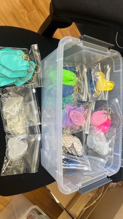 Blank Keychains assortment for crafts