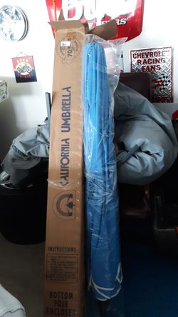 Brand new 9 foot California umbrella