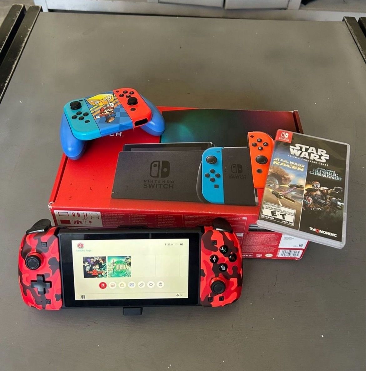 Nintendo Switch In Box