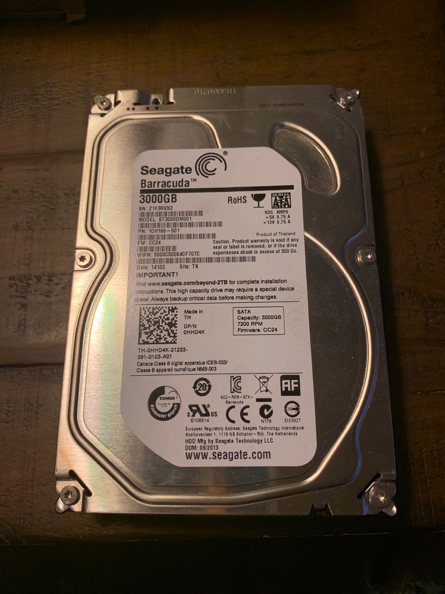 Seagate 3TB internal hard drive (Last 2!!)