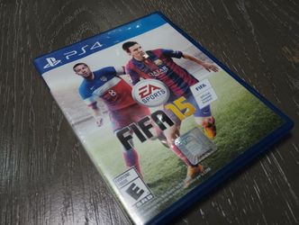 PS4 Fifa 15 soccer game, Sony PS4 