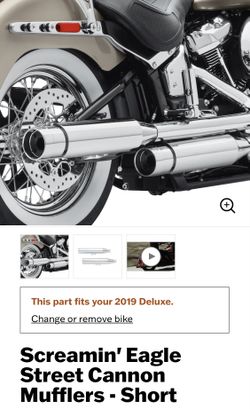 2019 Screamin Eagle Street Cannons