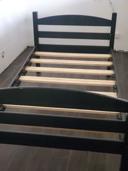 Twin Size Bed Frame (taken apart)