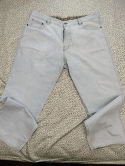 Ermenegildo Zegna Light Blue designer Jeans size 42