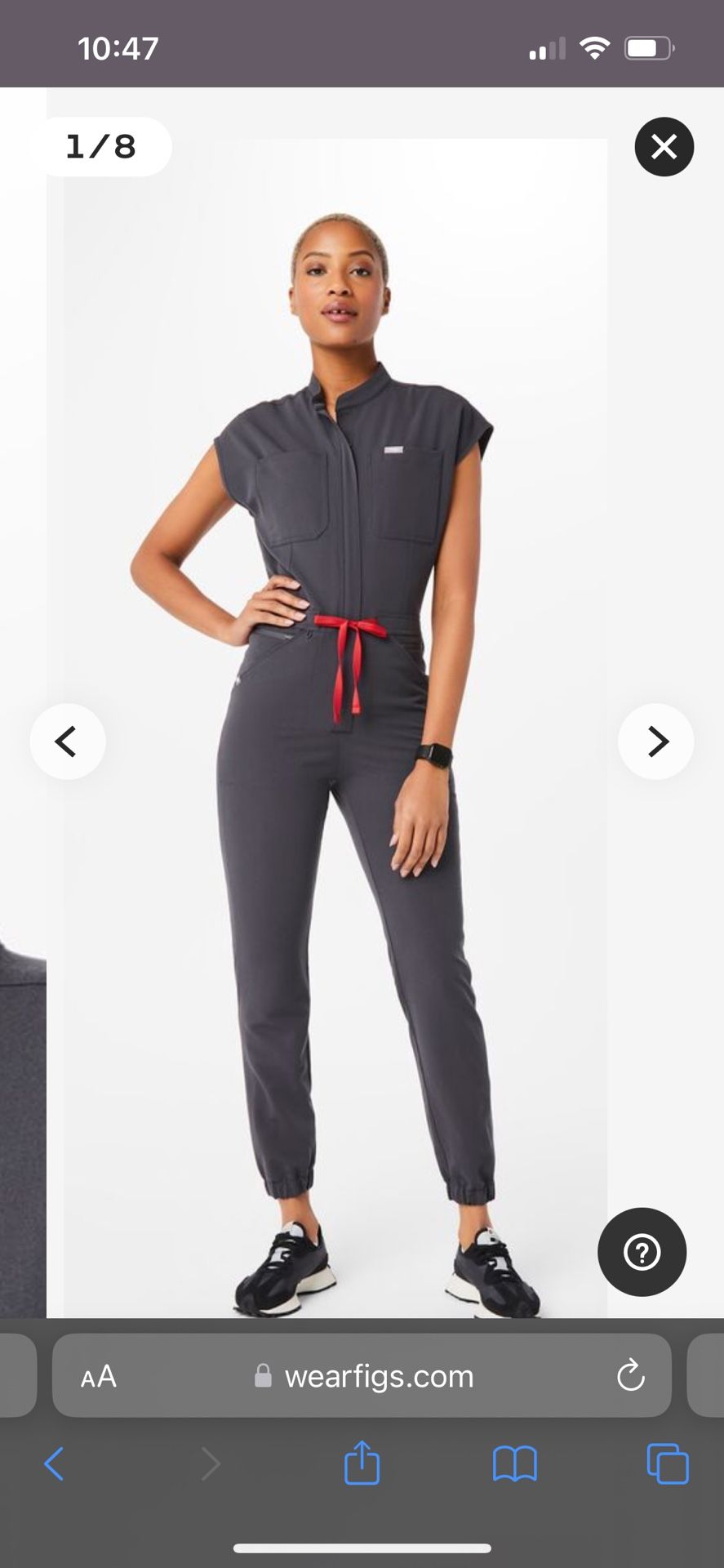 FIGS SCRUBS JUMPSUIT