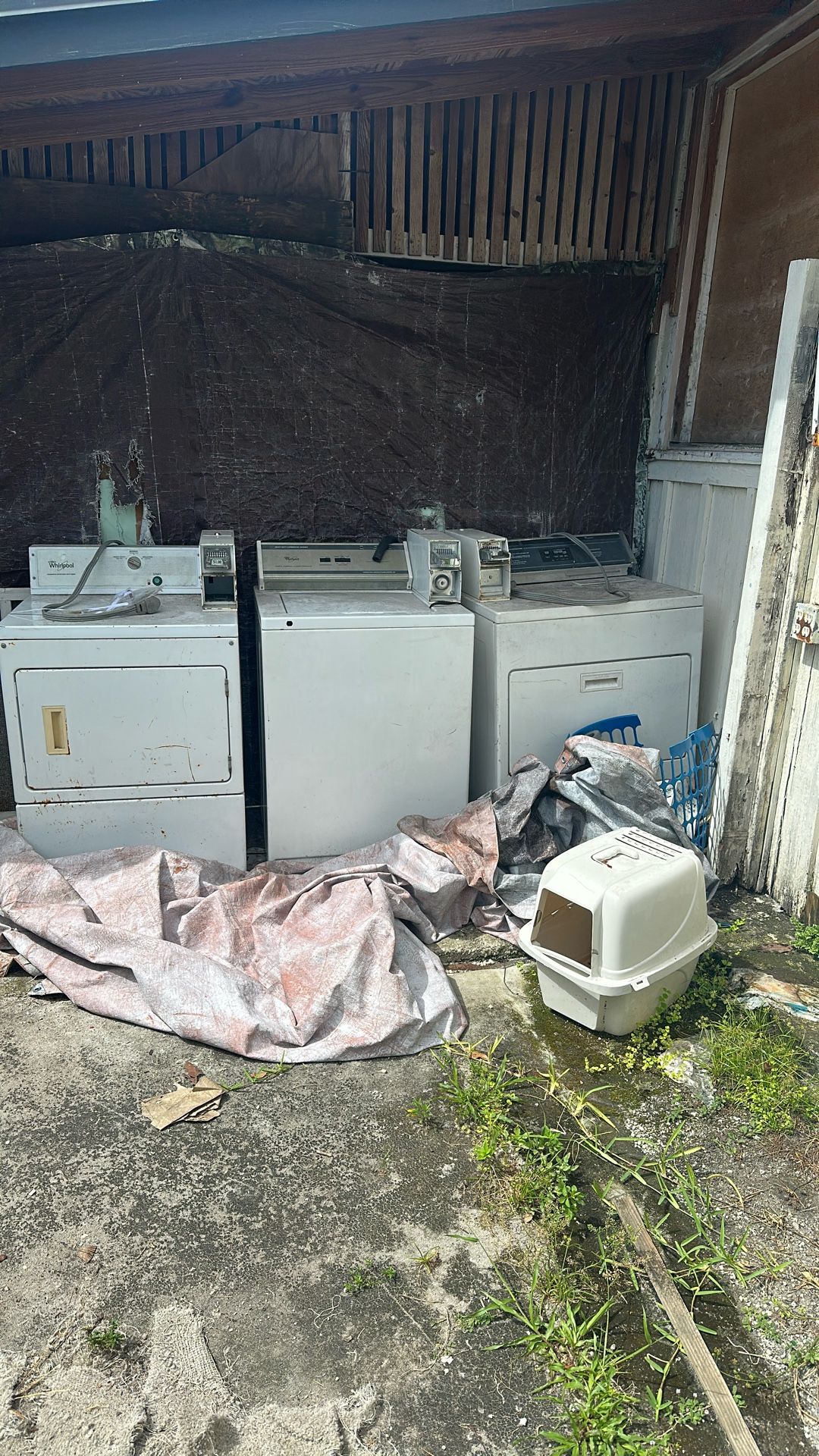 Coin Operated Washer And 2 Dryers Not Working