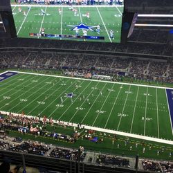 Cowboys vs tampa  Sec 441 row 23 (pair)  $500 for the pair