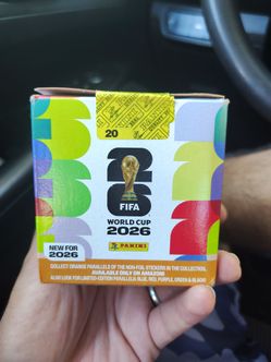 50 pack panini 2026 sticker box