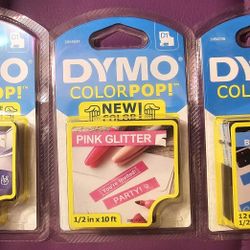 Dynamo Color Pop Label Maker Tape -D1  (Set Of 3)
