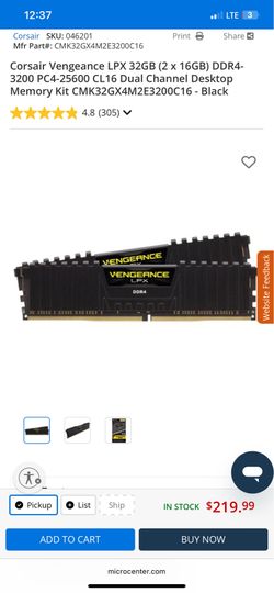 I5 10400f, 32 gb ddr4 ram Corsair, gigabyte b560 motherboard