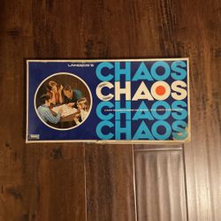 Vintage Board game Chaos 