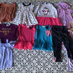 Toddler Girl Bundle Size 5-6-6x