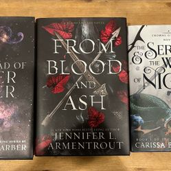 Book Bundle of Fantasy/ Romantasy Books 