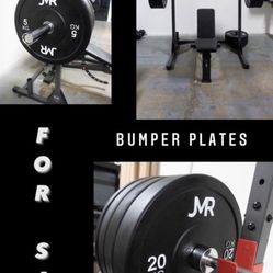 Weights, Rubber Plates, Dumbbells