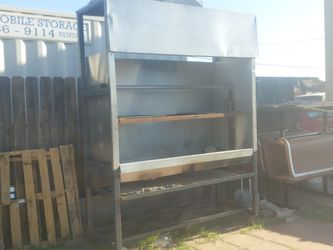 Big Open Pit Flame Grill