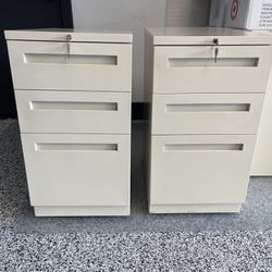 Heavy Duty 3 Drawer Metal File Cabinet With Lock