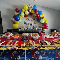 Mario Bros Birthday Decorations