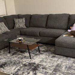 OM• $38 Initial • Brand New Edenfield Sectional With Chaise 