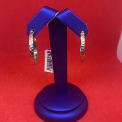14KT Gold Hoop Earrings 