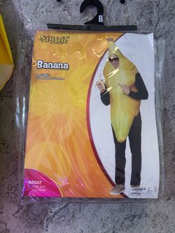 Banana Halloween Adult Costume