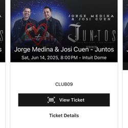 Jorge Medina & Josi Cuen Tickets