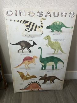 Dinosaur Canvas