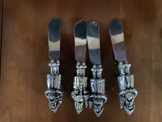 Christmas Cheese Knife Spreaders