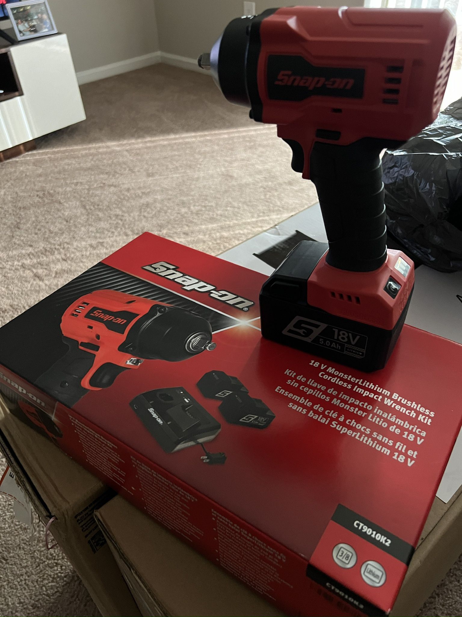 Snap On 18 V IMPACT 3/8