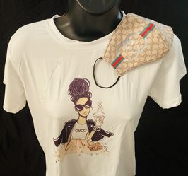 Shirt with mask