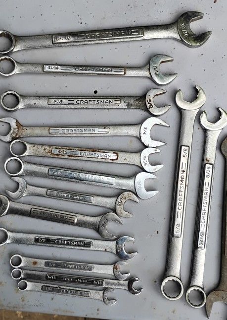 15 Good CRAFTSMAN WRENCHES