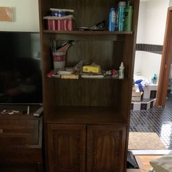 Wood cabinet shelves