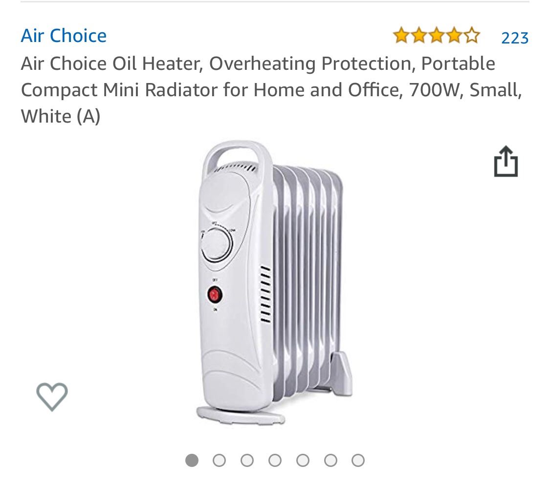 Air Choice oil heater