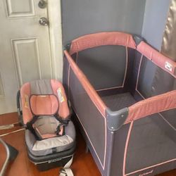 Babytrend Highchair, Pack, Car Chair Bundle (Perfect. Condition)