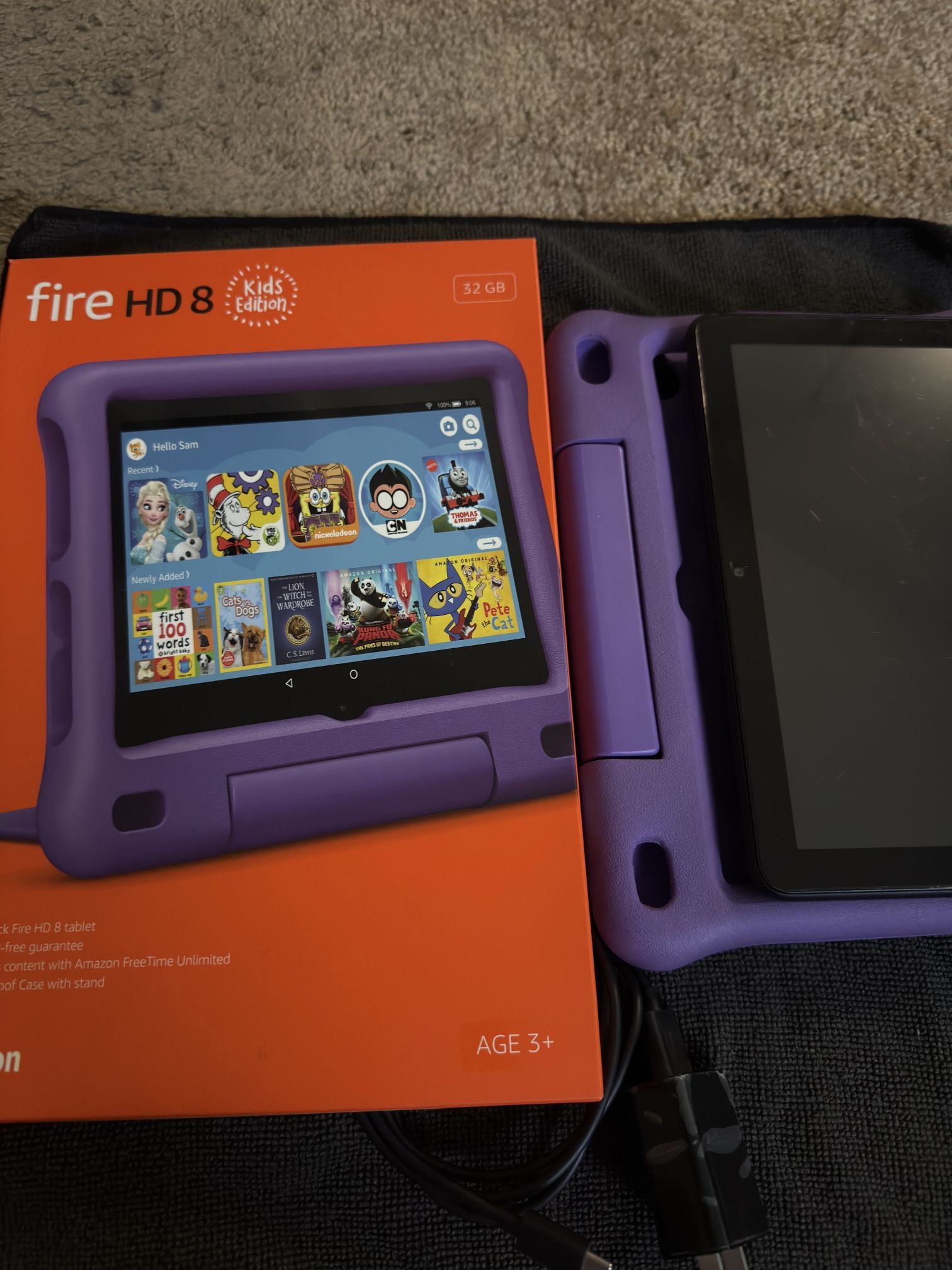 Amazon Black Fire HD 8 10th Generation Tablet