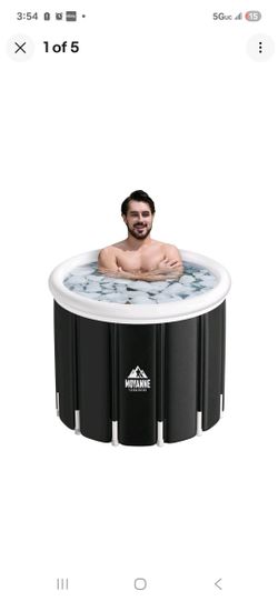 Ice Bath Tub,155 Gallons Inflatable Cold Plunge Tub for Recovery