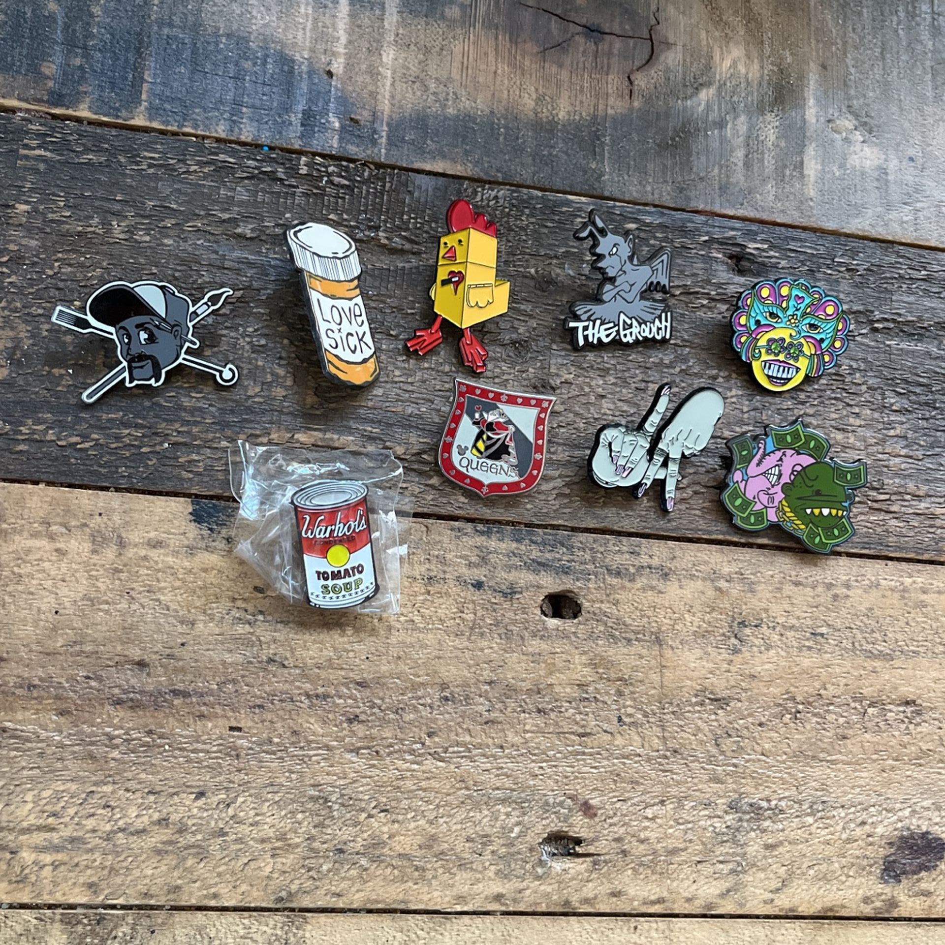 Enamel Pens, Collectible, Graffiti Pins, Disney