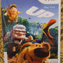 Disney UP Video Game Nintendo Wii Carl Dog Russell