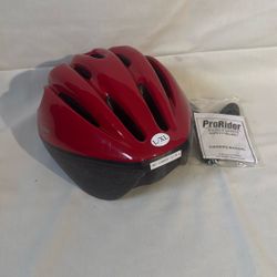 Prorider L/xL Bicycle Helmet Red
