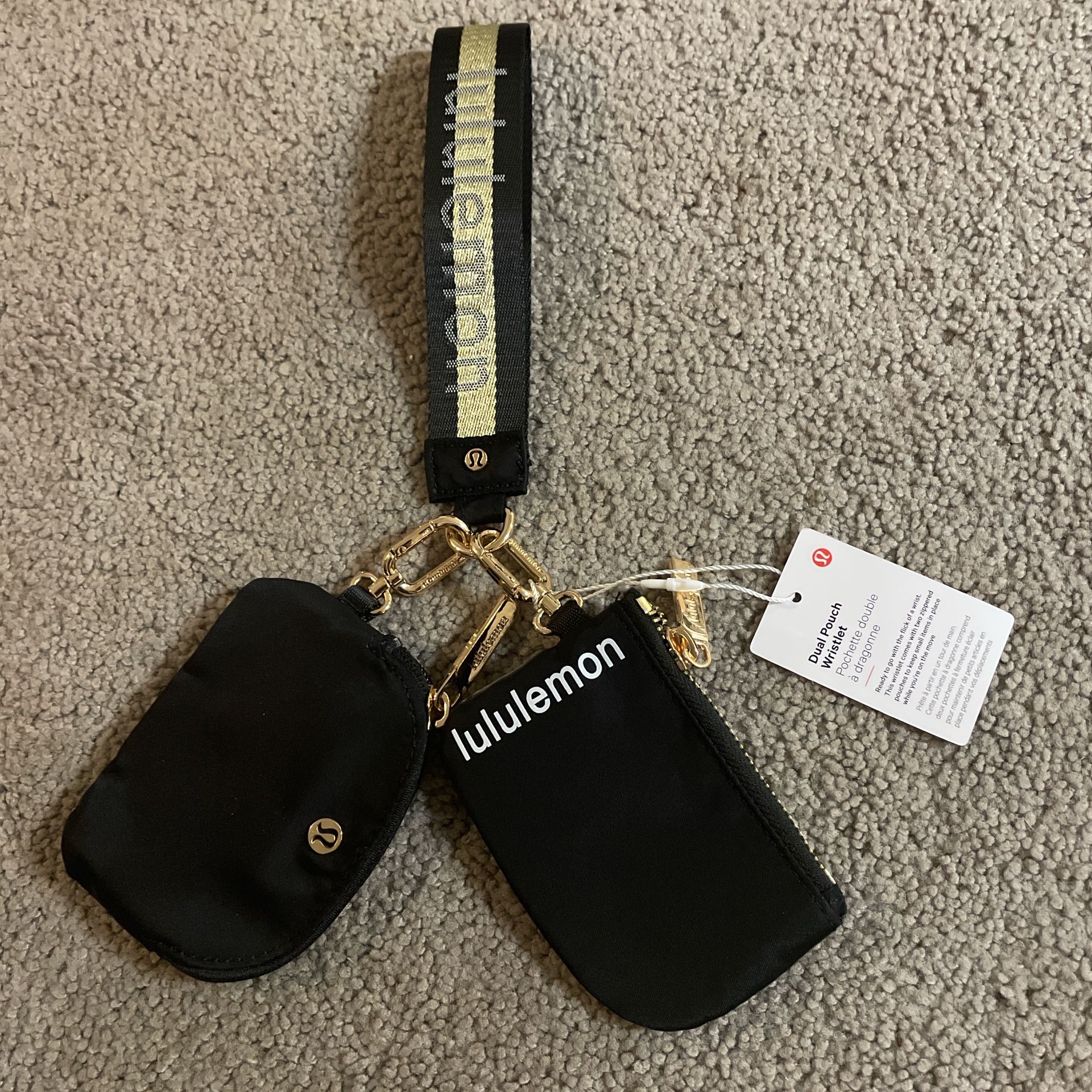 Lululemon Dual Pouch Wristlet