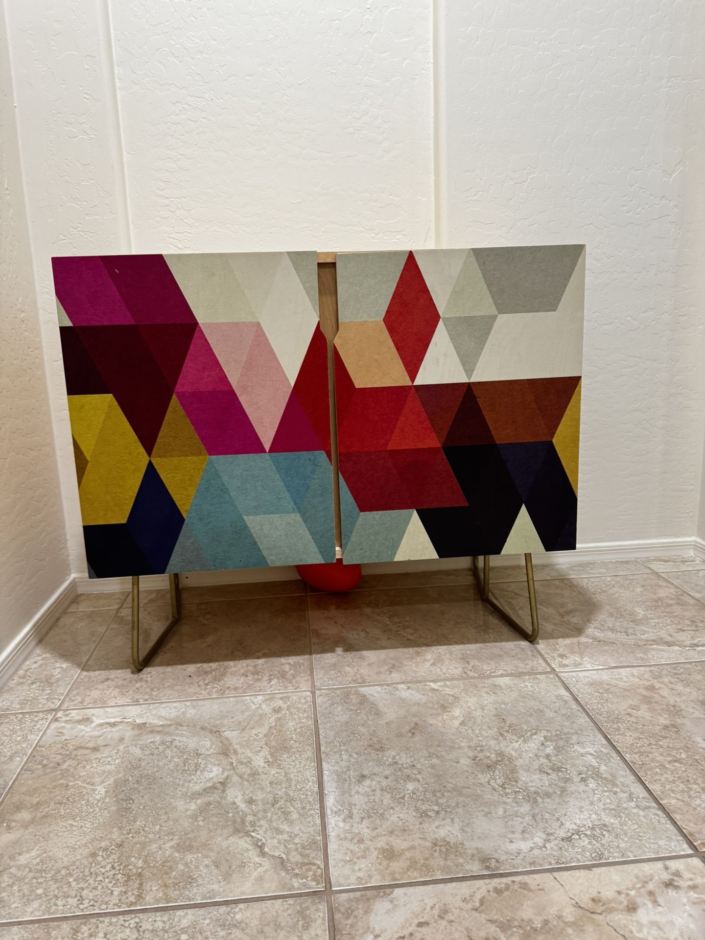 Colorful Storage Cabinet