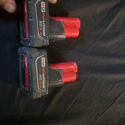 Milwaukee Batteries 